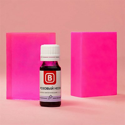 Краситель синтетический жидкий, розовый Неон - фото 249433863