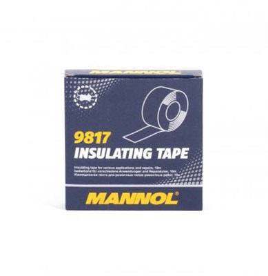 9817 Mannol, Insulating Tape, Полиэфирная тканная изоляционная лента, 10 метров  - фото 251370271