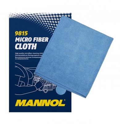 9815 Mannol, Micro Fiber Cloth, Очищающая салфетка 330х360 1шт - фото 251375579