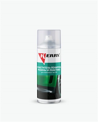 KR-950 Kerry, Очиститель-полироль пластика и резины, 520ml - фото 251410042