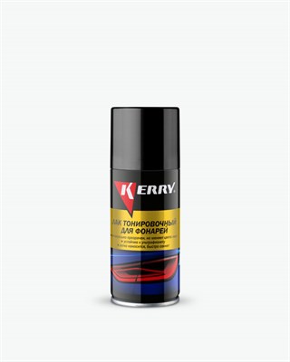 KR-963.1 Kerry, Лак для тонировки фар (черный), 210 ml - фото 251410156