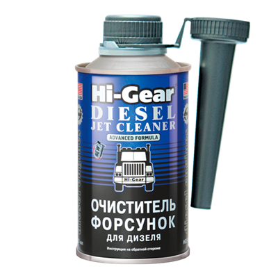HG3416 Hi-Gear, Очиститель форсунок для дизеля Hi-Gear DIESEL JET CLEANER, 325 ml - фото 251529535