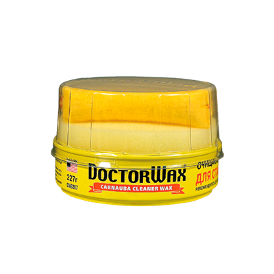 DWDW8207 Doctor Wax, Пастообразный очищающий полироль-защита с воском "Карнауба" для старых покрытий, DoctorWax CARNAUBA CLEANER WAX, 227 gr - фото 251559182