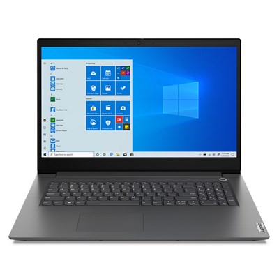 Ноутбук 17.3" FHD Lenovo V17-IIL grey (Core i5 1035G1/8Gb/256Gb SSD/noDVD/VGA int/DOS) (82GX007SRU) - фото 252785762