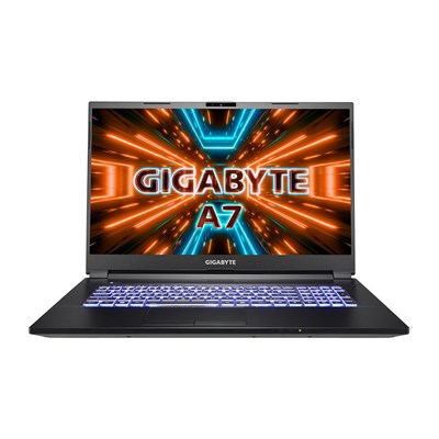 Ноутбук 17.3" IPS FHD Gigabyte A7 X1-CRU1130SH black (AMD Ryzen 9 5900HX/16Gb/512Gb SSD/3070 8Gb/W10) (X1-CRU1130SH) - фото 252976757