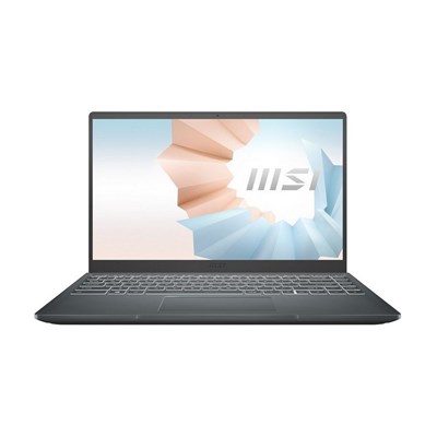 Ноутбук 14" FHD MSI Modern B11MO-062RU grey (Core i7 1165G7/8Gb/512Gb SSD/Iris® Xe/W10) (9S7-14D314-062) 9S7-14D314-062 - фото 253108153