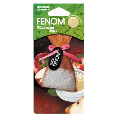 FN556 Fenom, Ароматизатор воздуха подвесной Яблочный мусс FENOM Арома-гранулы "Яблочный мусс" - фото 253349012