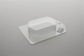 Пластиковая форма для мыла "Прямоугольник сглаженный"
