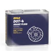8940 Mannol, MN DOT-4 Brake Fluid, тормозная жидкость 500ml