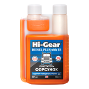 HG3418 Hi-Gear, Очиститель форсунок для дизеля (содержит "Победитель трения") Hi-Gear DIESEL PLUS with ER, 237 ml