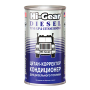 HG3435 Hi-Gear, Цетан-корректор и кондиционер для дизельного топлива (на 70-90 л) Hi-Gear DIESEL TUNE-UP & CETANE BOOST, 325 ml