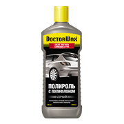 DW8457 Doctor Wax, Цветной полирольс полифлоном, Серый DoctorWax GRAY / COLOR  WAX WITH CARNAUBA & PTFE, 300 ML 3367999