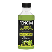 FN133 Fenom, Летняя жидкость стеклоомывателя автомобиля, Концентрат, Яблоко  FENOM, 330 ml