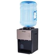 Кулер для воды SONNEN TSE-03BBP, настольный, НАГРЕВ/ОХЛАЖДЕНИЕ ЭЛЕКТРОННОЕ, 3 крана, черный/бежевый, 455751 455751