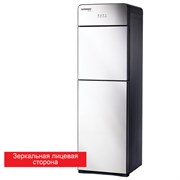 Кулер для воды SONNEN FSE-03G, напольный, нагрев/охлаждение электронное, НИЖНЯЯ ЗАГРУЗКА, 3 крана, зеркальный, 455753 455753