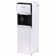 Кулер для воды SONNEN FSC-02S, напольный, НАГРЕВ/ОХЛАЖДЕНИЕ КОМПРЕССОРНОЕ, 2 крана, белый, 455415 455415
