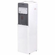 Кулер для воды SONNEN FSC-03BA, напольный, НАГРЕВ/ОХЛАЖДЕНИЕ КОМПРЕССОРНОЕ, 3 крана,серый, 455417 455417