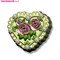 Пластиковая форма "Сердце из роз" - фото 249460306
