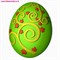 Пластиковая форма "Яйцо узор" - фото 249460651